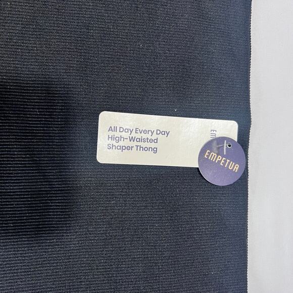 ✨NWT Shapermint Empetua High Waisted Shaper Thong Size XL Seamless Tummy Control - Picture 5 of 5